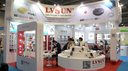 LVSUN龙威盛位于香港亚洲博览馆的展位