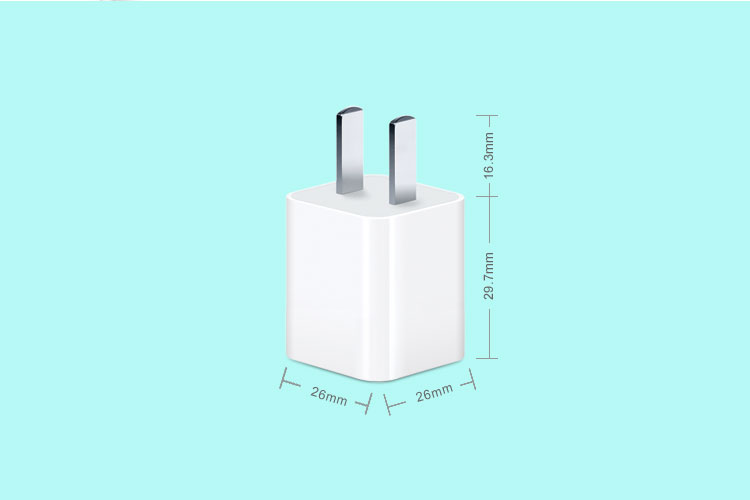 USB迷你充电器产品尺寸